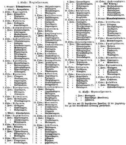 Botanik. A. Phanerogamen.