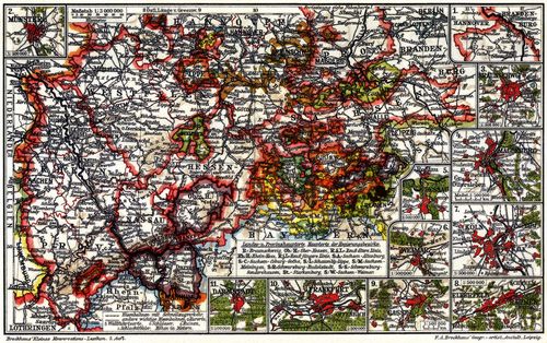 Mittleres Westdeutschland I. (Karten)