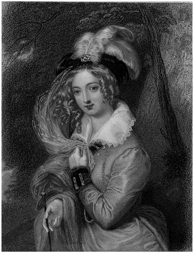 Band 5: Jacob�a von Holland, Painted by Louisa Sharpe, Engraved by W.H. Mote.