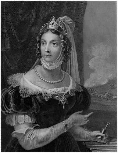 Band 6: Lusie, K�nigin von Preu�en, M. Retzsch del., Stahlstich von Fr. Xa. Eifsner in Wien.