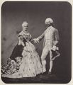 Albert, Joseph: K�nigin Marie und Prinz Luitpold im Ballkost�m