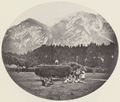 Albert, Joseph: Heuernte in den Anlagen von Schloss Hohenschwangau