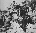 Israelischer Photograph um 1898: Russische Pilger in Jerusalem [1]