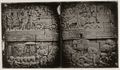 Schaefer, Adolph: Detailaufnahme der zweiten Reliefreihe der westlichen Au�enwand der Tempelanlage Borobudur, Java