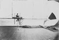 Atelier Nadar: Santos Dumont in einem Versuchsflugzeug