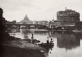 Altobelli und Molins: Der Tiber beim Castel S. Angelo