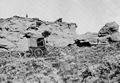 O'Sullivan, Timothy H.: Die Humboldt Berge, Nevada, O'Sullivans Wagen und Kamera