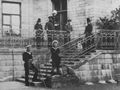 Atelier Nadar: Alexander III. (1845-1894), mit Xenia, Olga, dem Zarewitsch Nikolaj, Georg, Michael und der Zarin Marie
