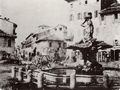 Italienischer Photograph um 1847: Piazza Barberini