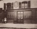 Atget, Eug�ne: Alte H�user, alte Stra�en, pittoreske Ansichten, Das Haus No. 5