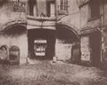 Atget, Eug�ne: Alte H�user, alte Stra�en, pittoreske Ansichten, Cour du Dragon