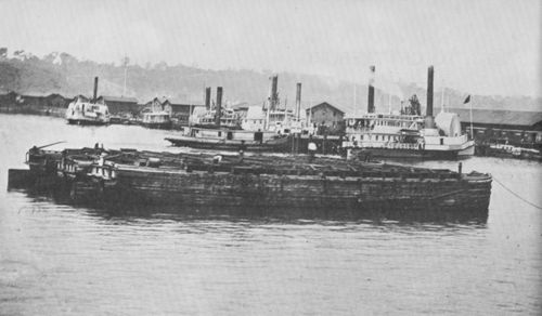 O'Sullivan, Timothy H.: Evakuierung des Aquia Flusses, Virginia