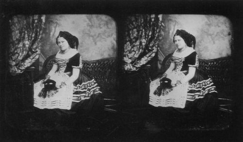 Krone, Hermann: Clementine Krone, geboren Blochmann, anl�sslich eines Kost�msfestes, Dresden
