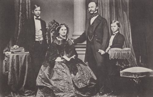 Albert, Joseph: K�nig Maximilian II. mit Familie