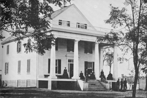 O'Sullivan, Timothy H.: Culpeper, Virginia, Wohnung von John Minor Botts