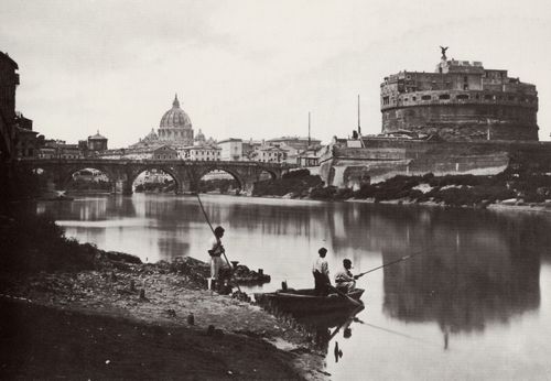 Altobelli und Molins: Der Tiber beim Castel S. Angelo