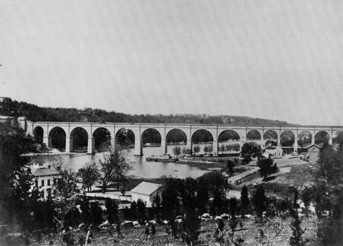 Amerikanischer Photograph um 1861: Die High Bridge