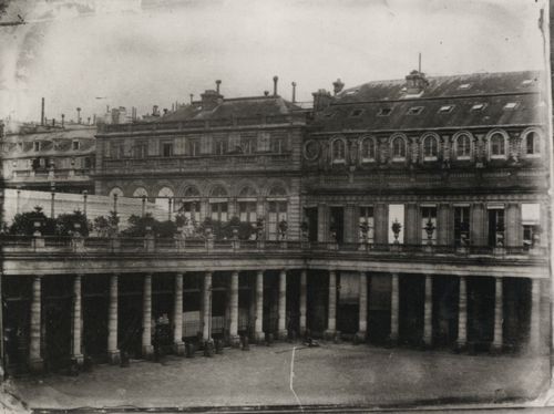 Daguerre, Louis Jacques Mand�: Das Palais Royal in Paris