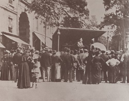 Atget, Eug�ne: Leben und Arbeitswelt, Fest der Invaliden