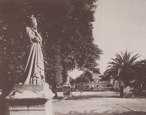 Atget, Eug�ne: Historische St�tten, Jardin du Luxembourg