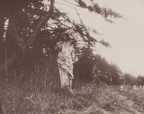 Atget, Eug�ne: Historische St�tten, Terminuss�ule in Sceaux