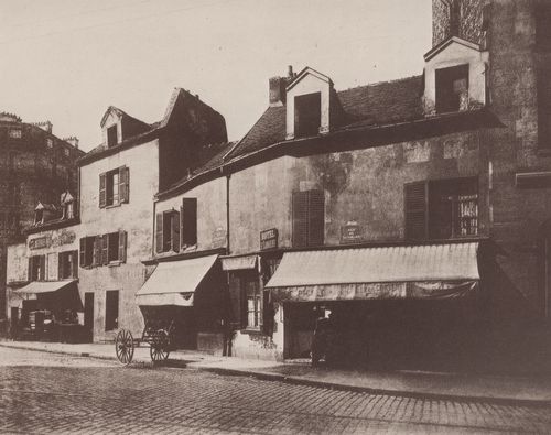 Atget, Eug�ne: Alte H�user, alte Stra�en, pittoreske Ansichten, Rue Desnouettes