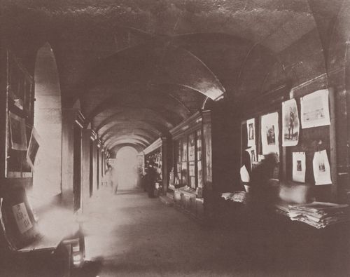 Atget, Eug�ne: Leben und Arbeitswelt, Galeries de l'Od�on