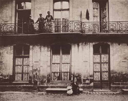 Atget, Eug�ne: Alte H�user, alte Stra�en, pittoreske Ansichten, Rue Saint-Sauveur