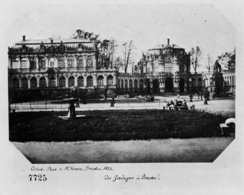 Krone, Hermann: Der Zwinger in Dresden