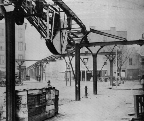 Amerikanischer Photograph um 1869: Little West 12th Street