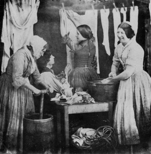 Rejlander, Oskar Gustav: Der Waschtag