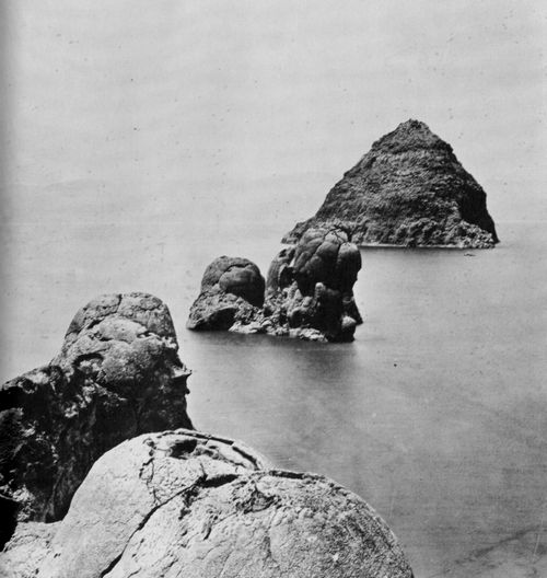 O'Sullivan, Timothy H.: Steinberge im Pyramid Lake
