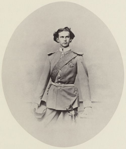 Albert, Joseph: K�nig Ludwig II. in bayerischer Generalsuniform