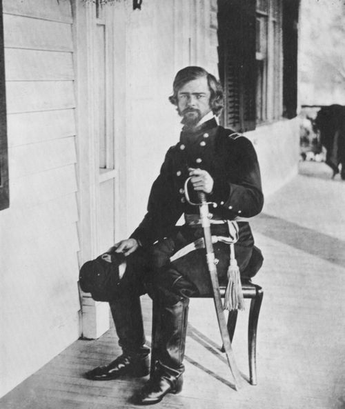 O'Sullivan, Timothy H.: Beaufort, S�d Carolina, General Isaac J. Stevens