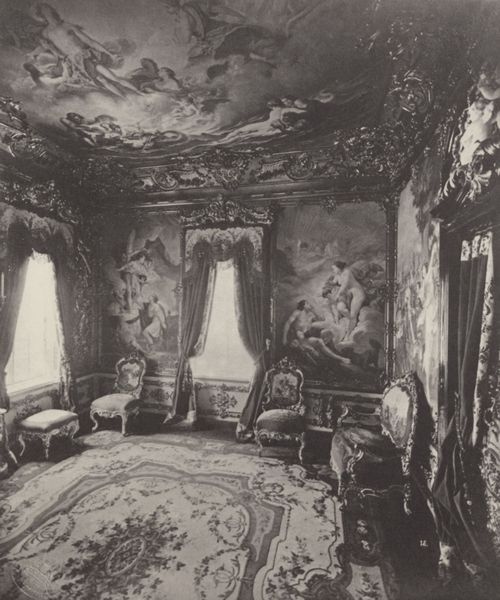 Albert, Joseph: Bayerische K�nigsschl�sser, Schloss Linderhof  �stliches Gobelin-Zimmer