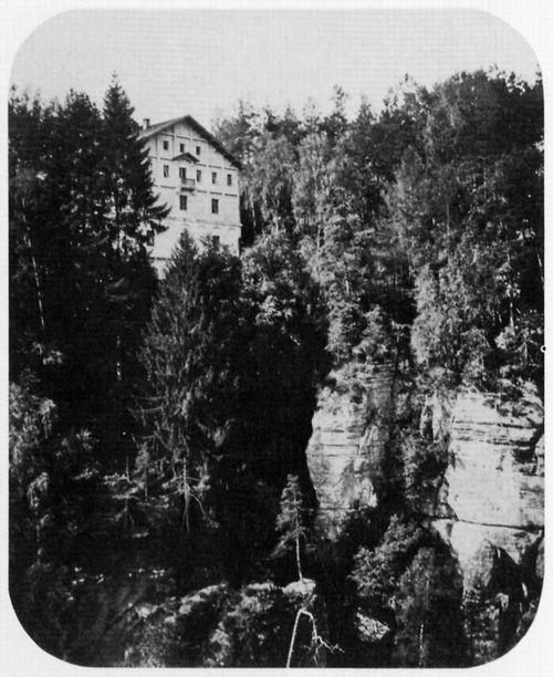 Krone, Hermann: Die S�chsische Schweiz: Das Basteihaus