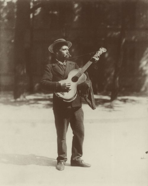 Atget, Eug�ne: Der italienische S�nger
