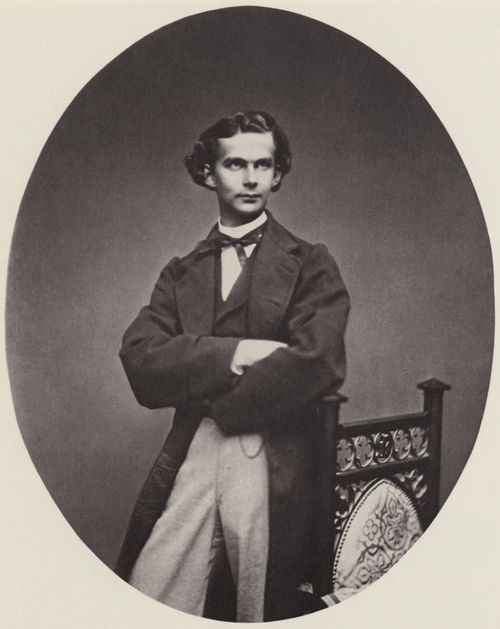 Albert, Joseph: K�nig Ludwig II. auf Schloss Hohenschwangau