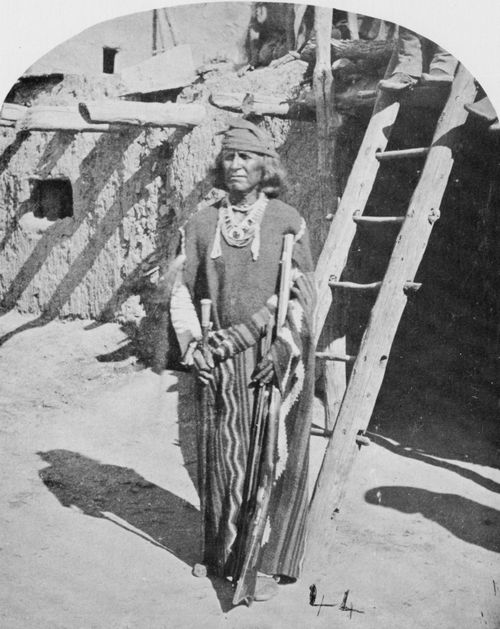 O'Sullivan, Timothy H.: Der Kriegsh�uptling der Zuni Indianer