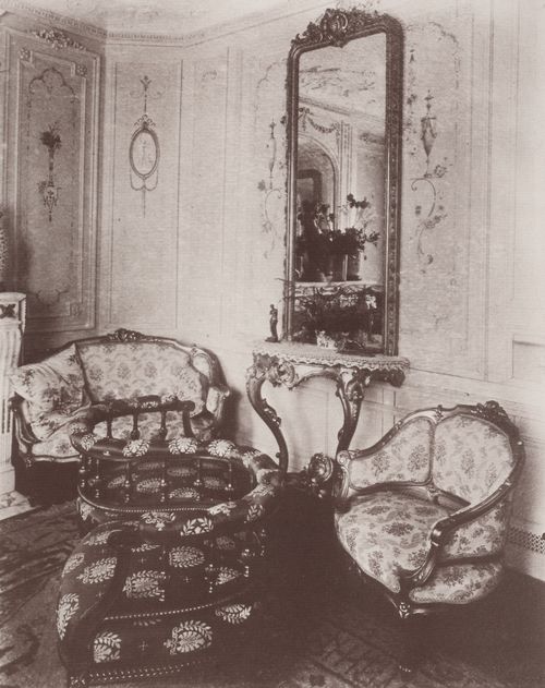 Atget, Eug�ne: Interieurs, Salon eines Finanzmanns