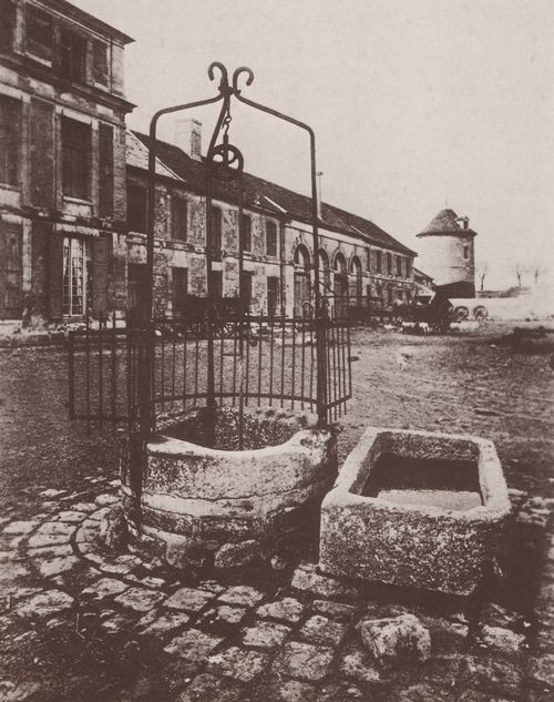 Atget, Eug�ne: Historische St�tten, Ziehbrunnen