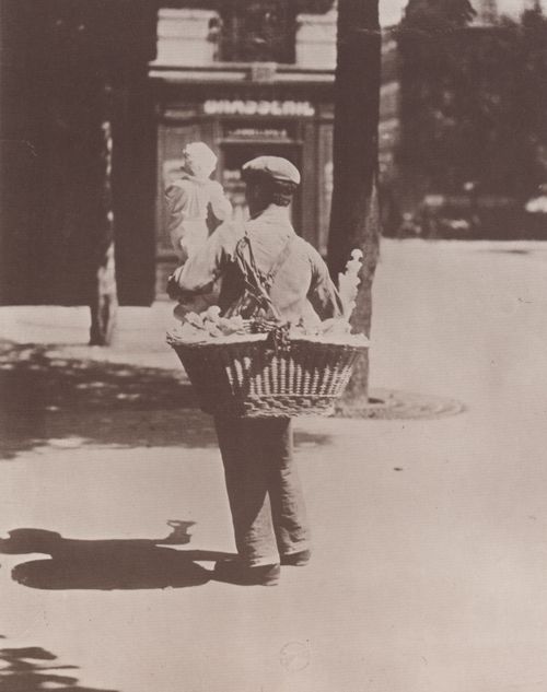 Atget, Eug�ne: Leben und Arbeitswelt, Gipsgie�er