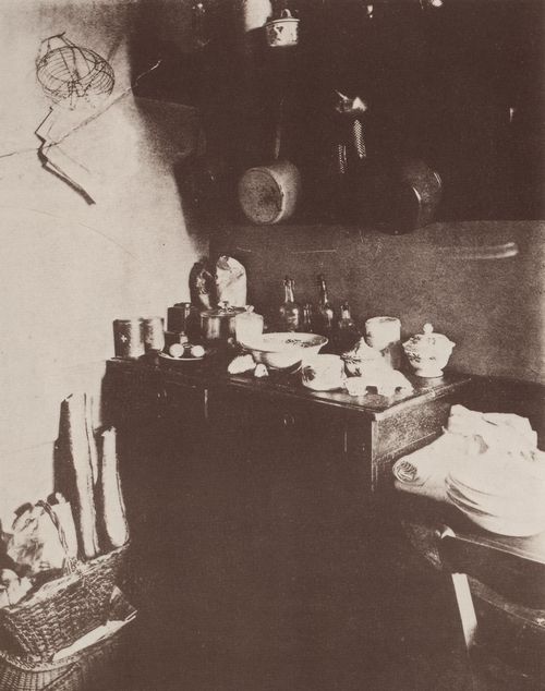 Atget, Eug�ne: Interieurs, K�che eines Kaufmanns, Rue Montaigne