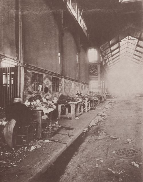 Atget, Eug�ne: Leben und Arbeitswelt, Gem�seh�ndler