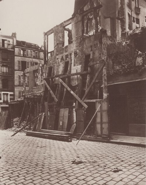 Atget, Eug�ne: Alte H�user, alte Stra�en, pittoreske Ansichten