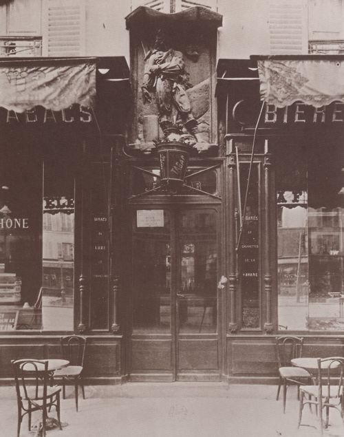 Atget, Eug�ne: Ladenschilder, »A Jean Bart«