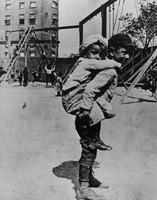 Riis, Jacob A.: Kinder auf dem Spielplatz