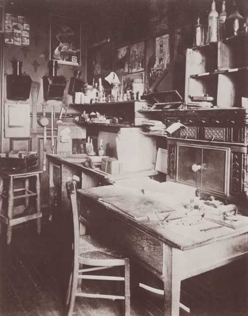 Atget, Eug�ne: Interieurs, Atgets Werkstatt