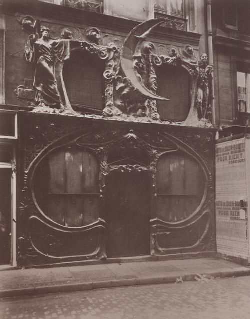 Atget, Eug�ne: L�den und Auslagen, Brasserie Equivoque