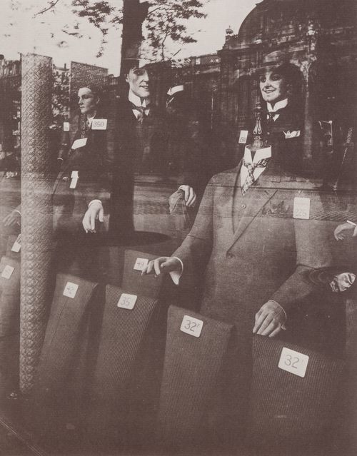 Atget, Eug�ne: L�den und Auslagen, Herrenmoden